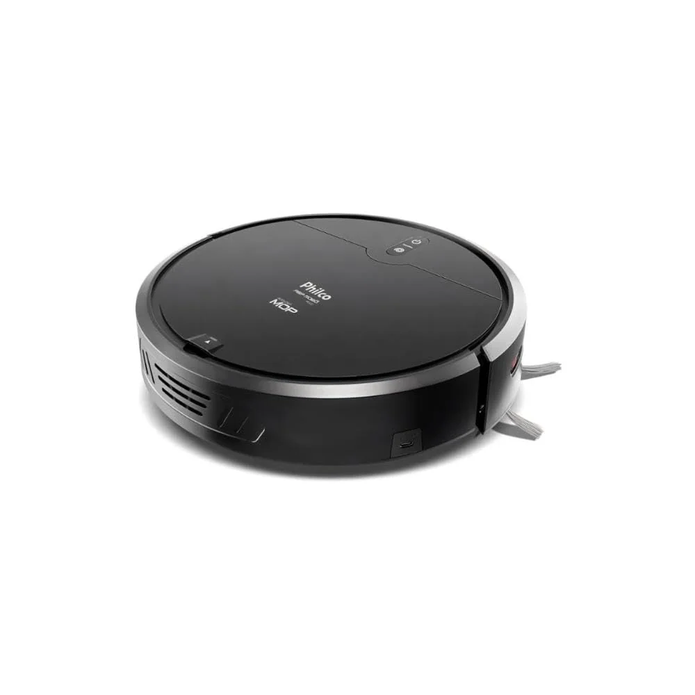 Aspirador Robô Philco 3 em 1 Com MOP PAS23 Preto Bivolt