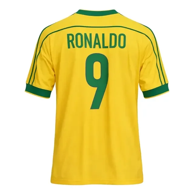 Camisa Brasil Masculina Versão Retrô Comemorativa