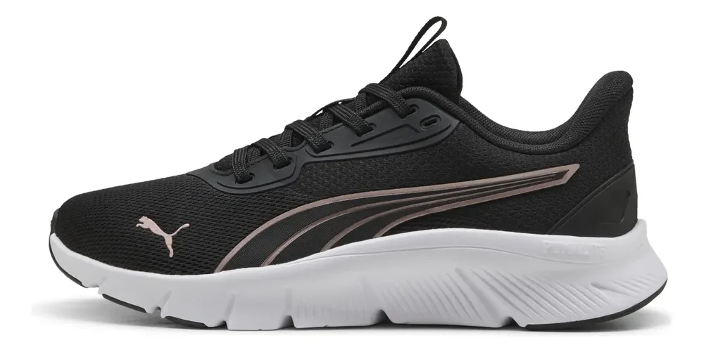 Tênis Flexfocuslite Modern Feminino Bpd Puma Preto E Rosa 35 Br