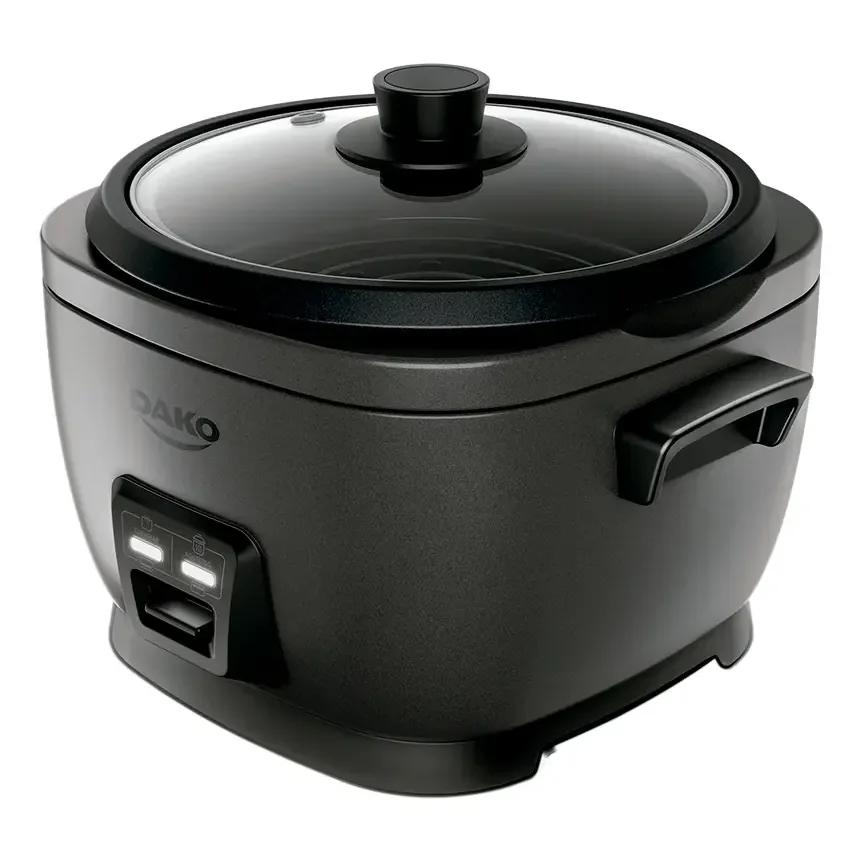Panela De Arroz Elétrica Dako 700w Com 4 L 10 Xícaras Cinza Cor Cinza-escuro Frequência 60 Hz 220v