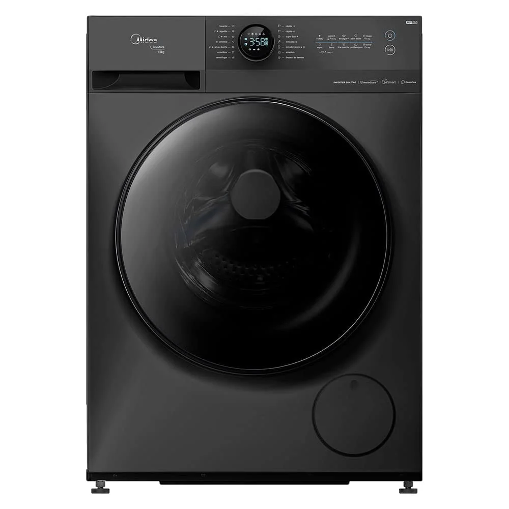 Lavadora Midea HealthGuard Smart 13kg Titanium 220V