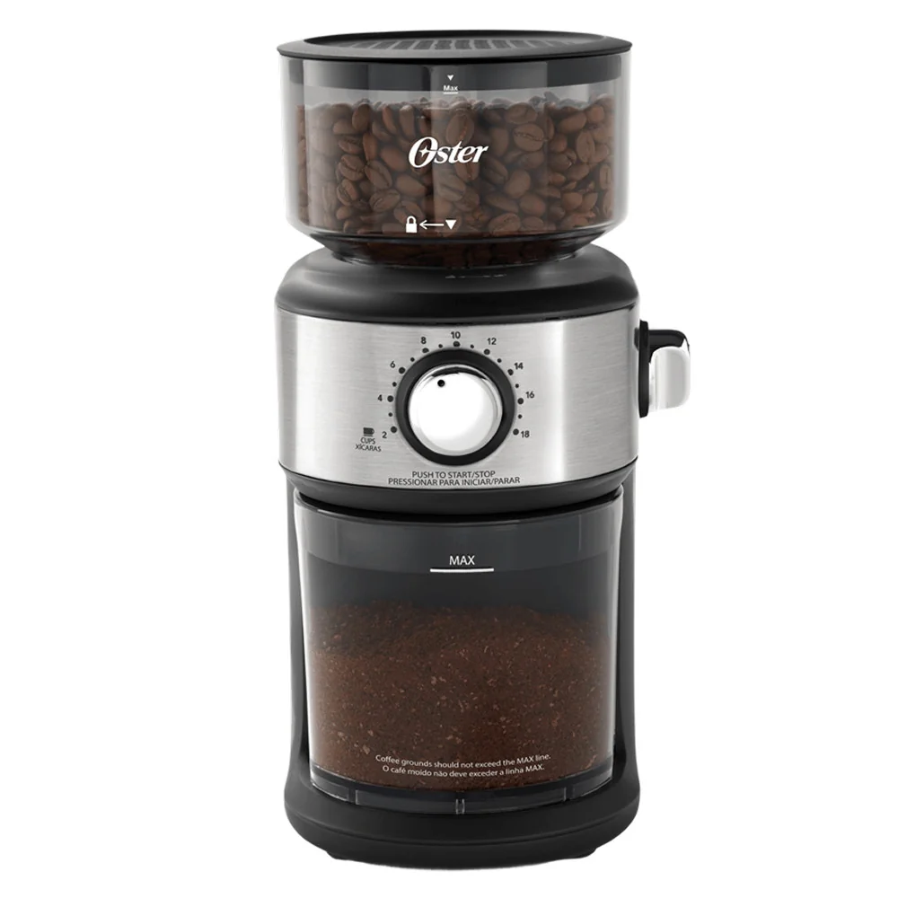 Moedor de Café Automático Oster Precision com 18 níveis