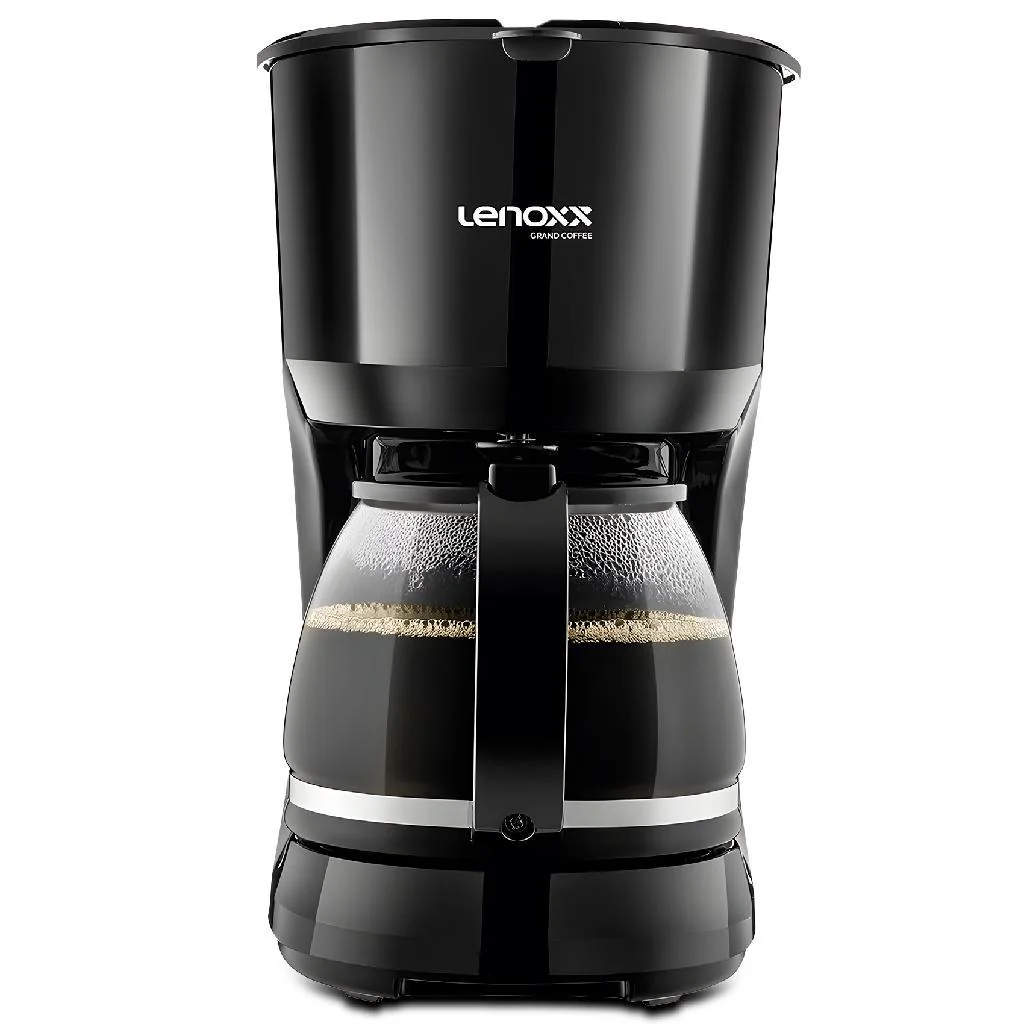 Cafeteira Elétrica Grand Coffee 30 Xícaras 750w Preta 220V Lenoxx