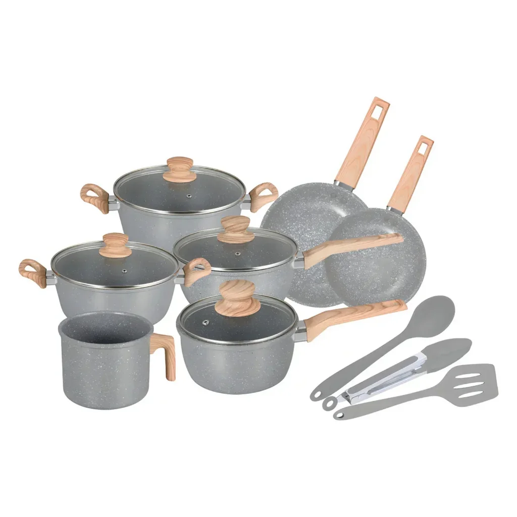 Conjunto de Panelas Neuhaus 10 Peças Cerâmica Antiaderente