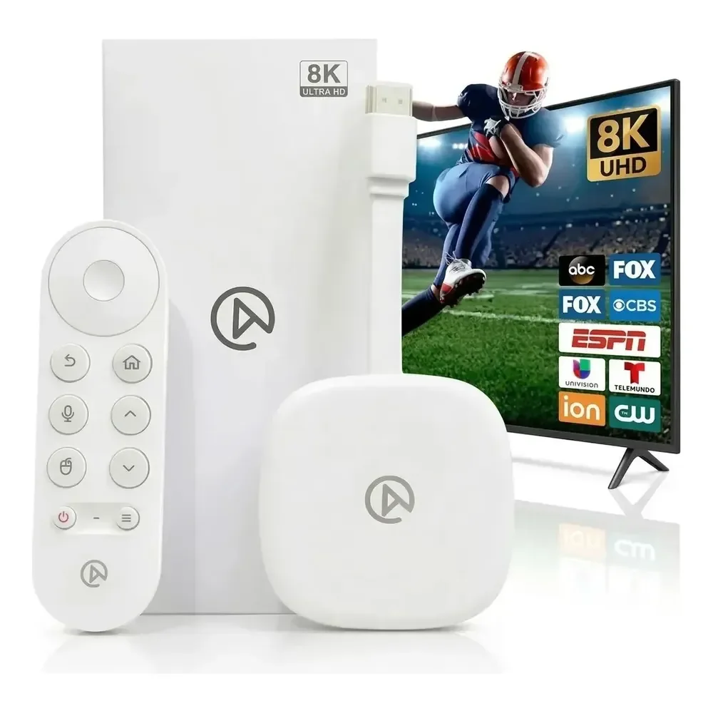 Smart Tv Stick V11 Ultra 8k Android Hdmi 3a Geração 2026 Branco