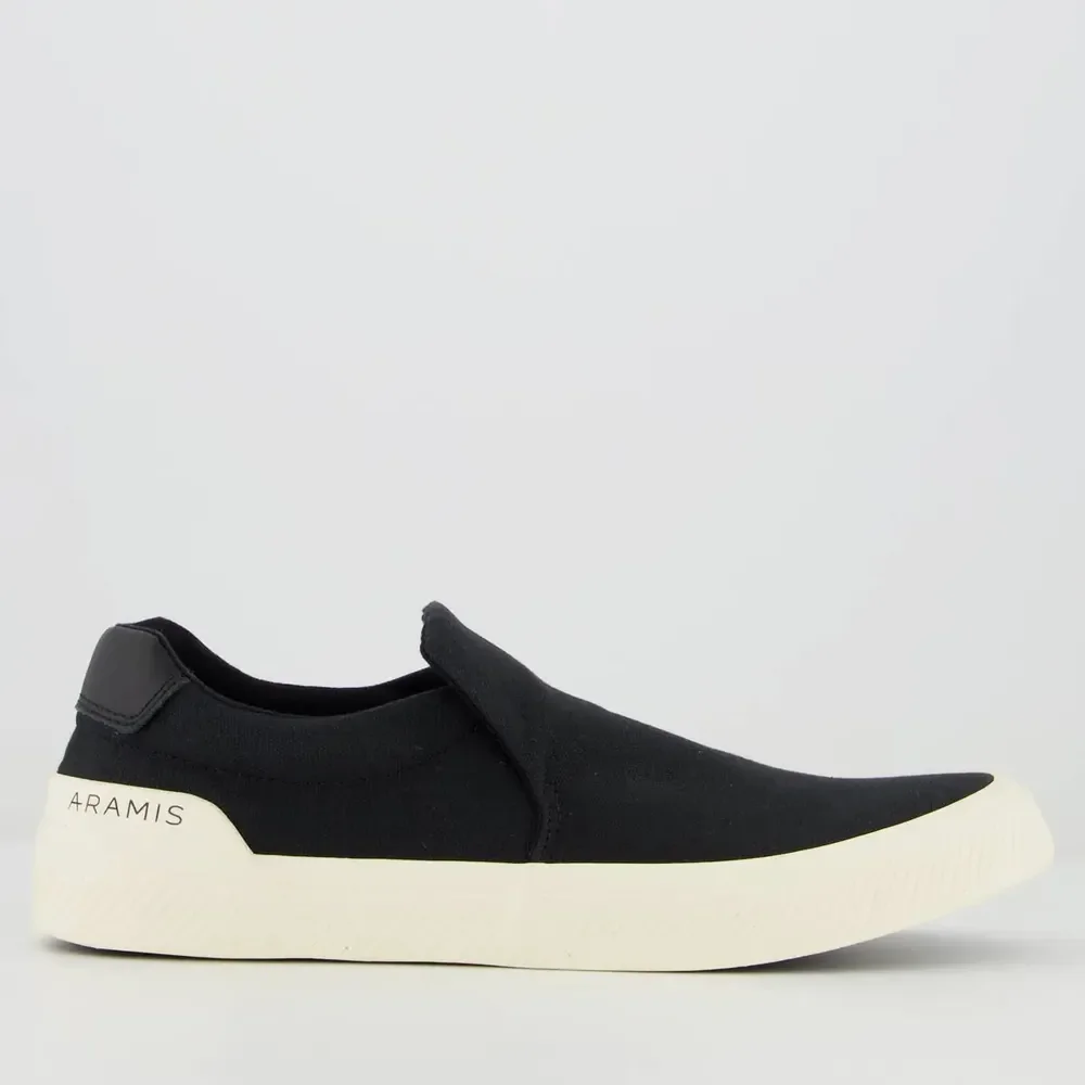 Tênis Aramis Daily Slip Canvas Preto Up Preto - 40 Br