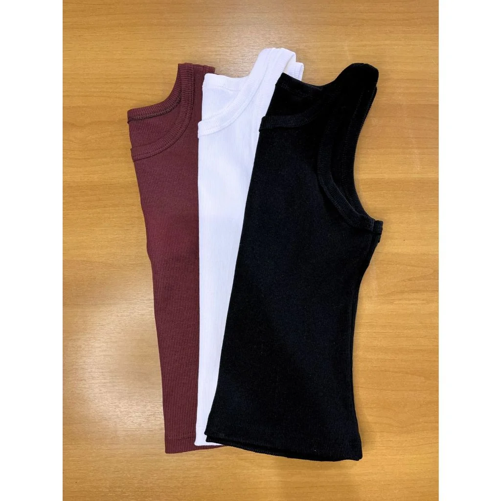 kit 3 blusas regata esilosa gringa blogueira ribana básica premium copa brasil inverno dia das maes presente