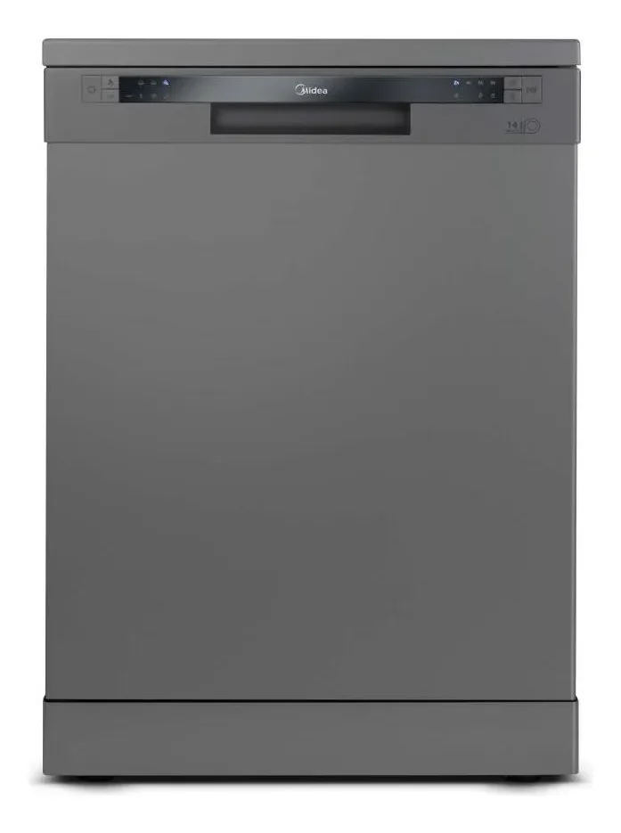 Lava Louças Midea 14 Serviços Pré Lavagem Cinza Dwa14s2 22