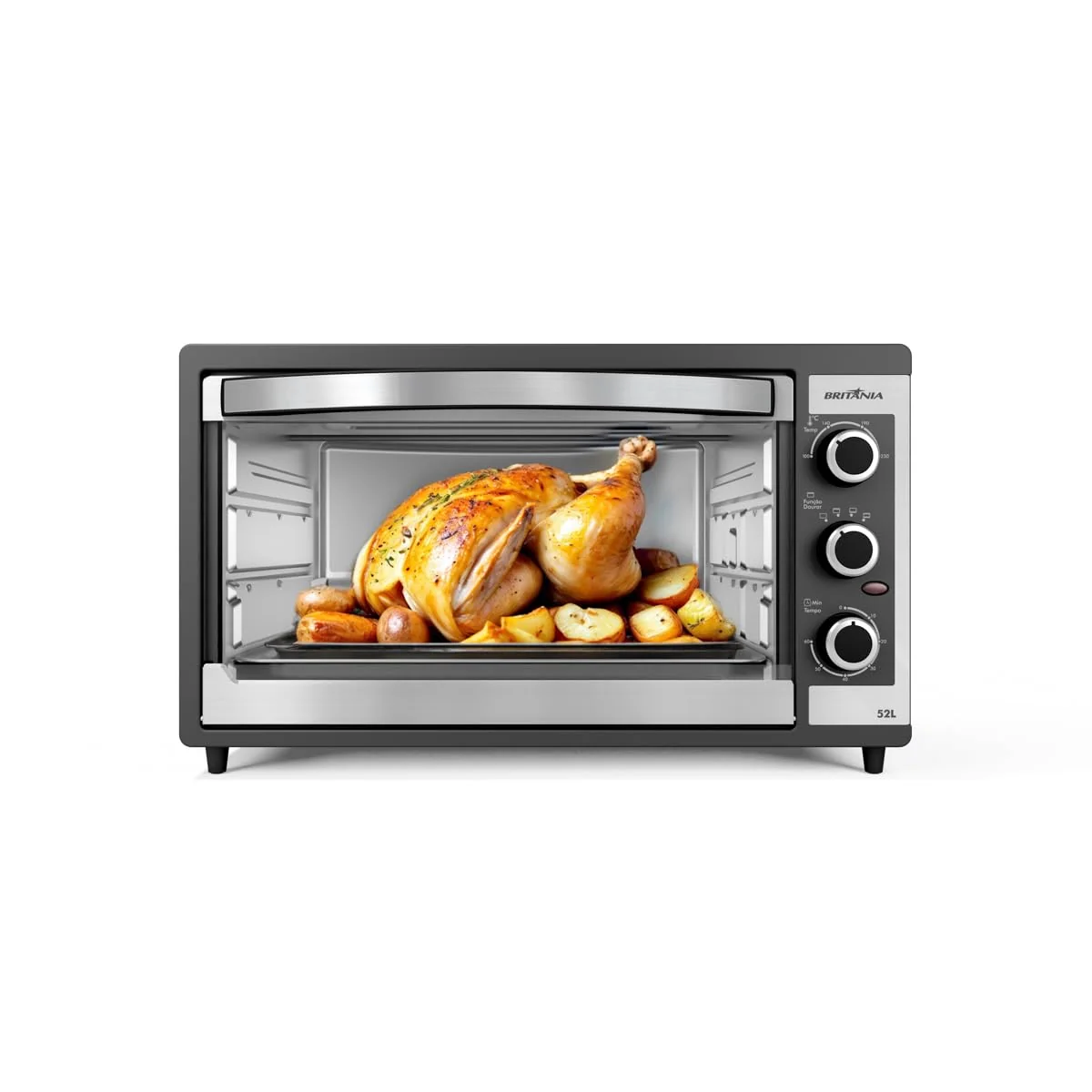 Forno Elétrico Britânia BFE55P Dupla resistência 52L 127V