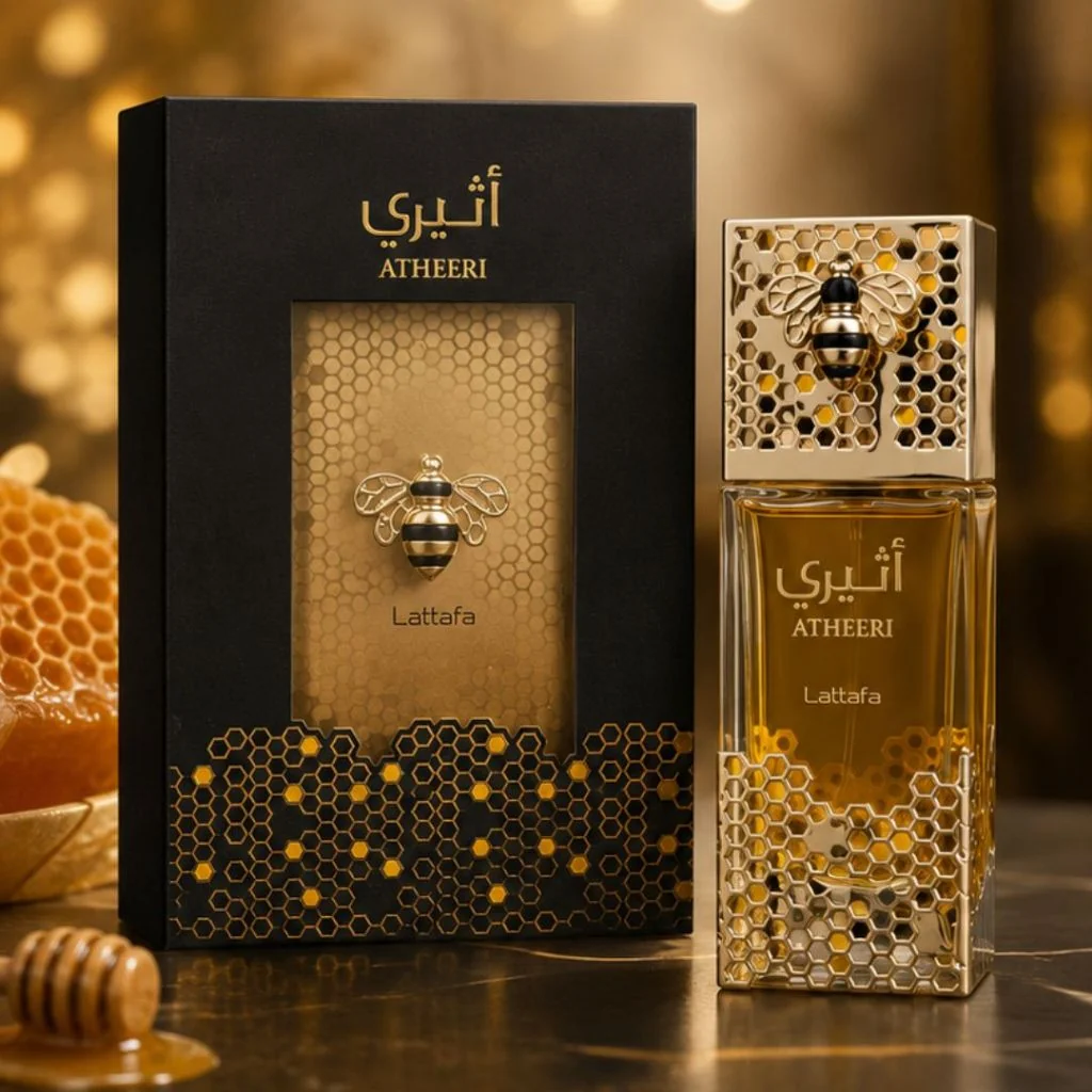 Perfume Árabe Atheeri Lattafa Abelha