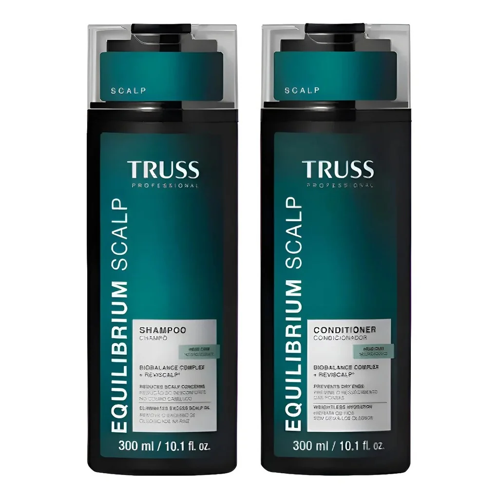 Truss Kit Equilibrium Scalp Shampoo + Condicionador 300ml