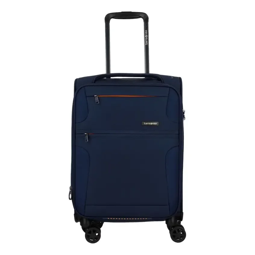Mala Samsonite Bahia Lite Exp Pequena Azul Bagagem De Mão