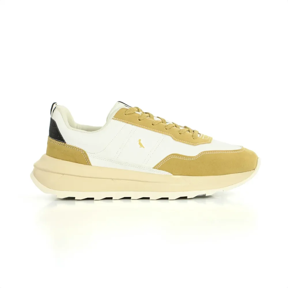 Tênis Reserva Go Trainer Branco Mostarda Masculino Leve Branco 40 Br