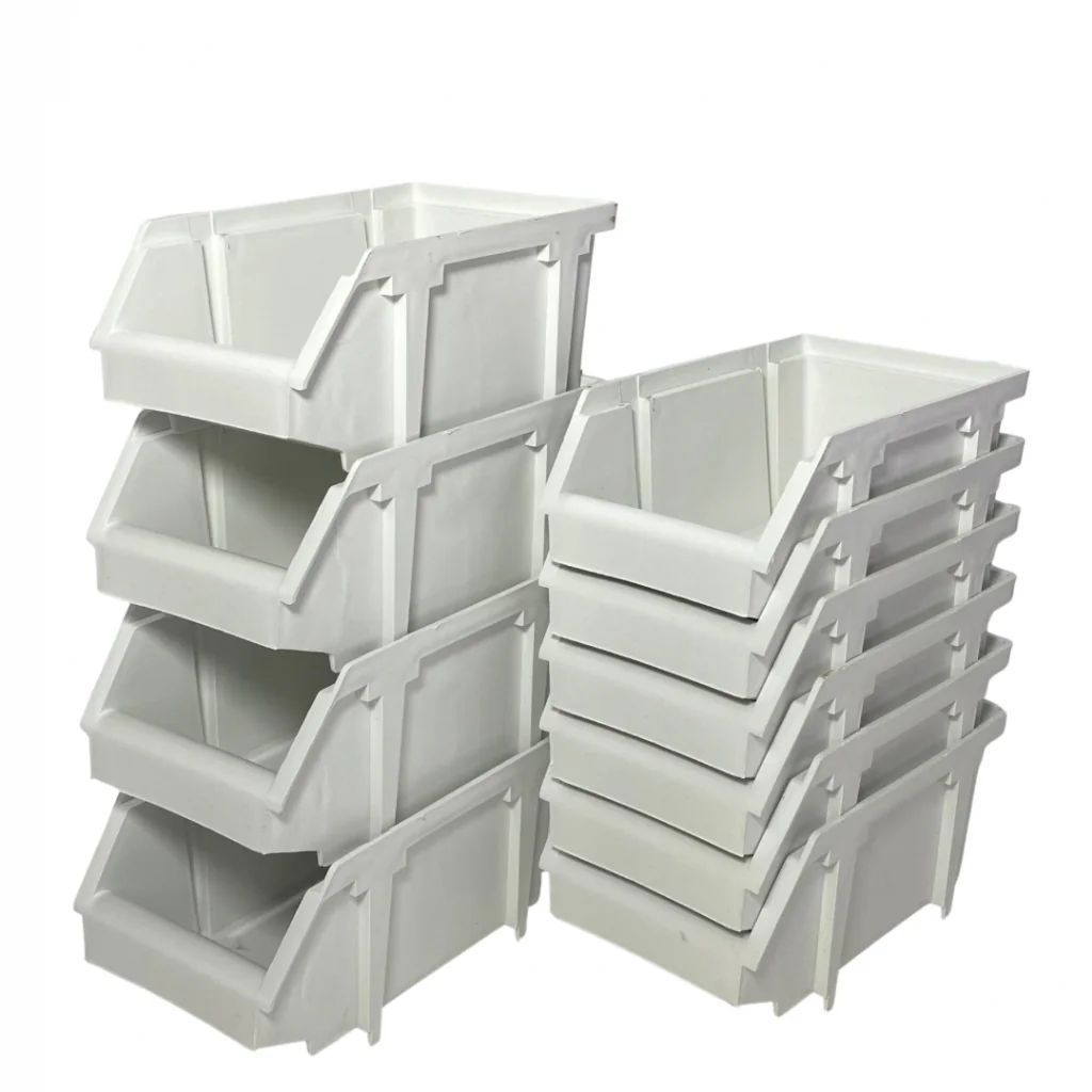 Kit 10 Caixa Gaveta Plástica Organizadora Bin Nº3 Plus