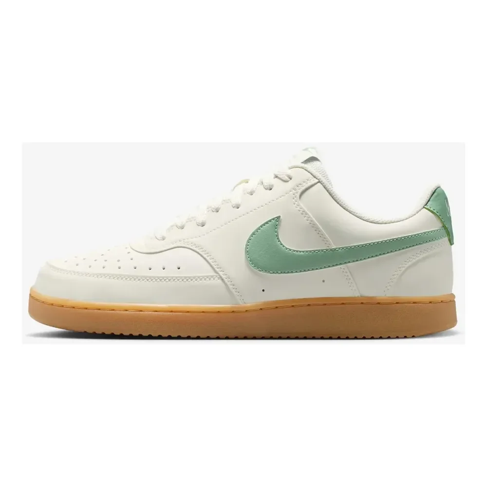 Tênis Nike Court Vision Low V2 Masculino Branco/verde 40 Br