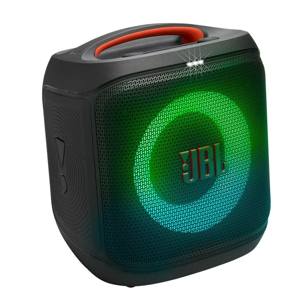 JBL, Caixa de Som, PartyBox Encore Essential 2, Show de Luzes, Bluetooth, Portátil, Resistente a Respingos, Bateria de até 15h, Som JBL Pro Sound, AI Sound Boost, 100 W RMS
