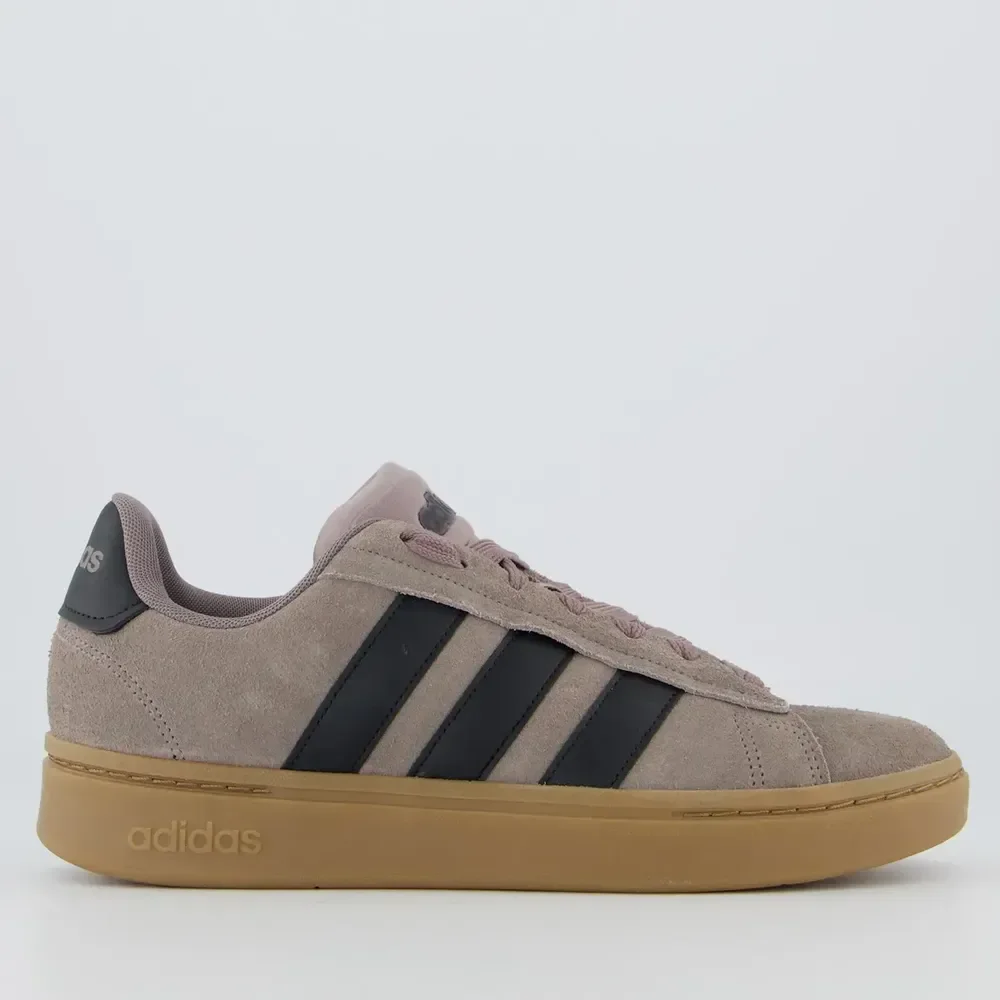 Tênis Masculino Grand Court Alpha 00s adidas Tauoxi/cblack/gum5 Lisa 40 Br