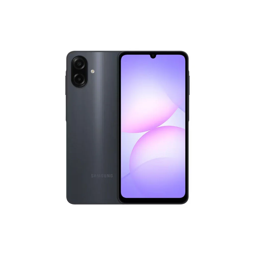 Celular Galaxy A07 Tela 6.7 128GB 4G 90Hz Câmera Dupla 50MP Preto Samsung