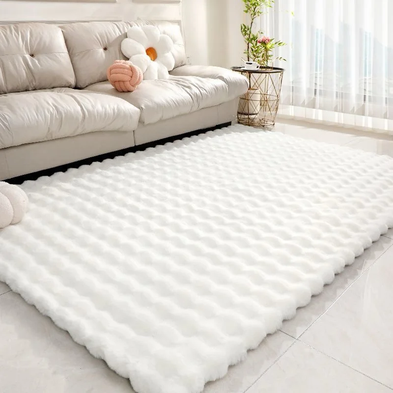 Tapete De Inverno Espesso Cabeceira De Cama Antiderrapante Quarto De Dormir 120x180 cm Ref:(Jy-126)