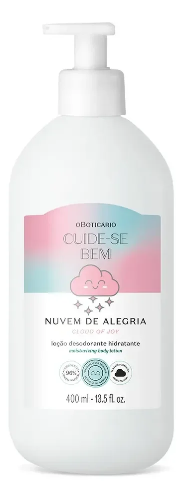 O Boticário Cuide-se Bem Nuvem De Alegria Loção Hidratante 400ml