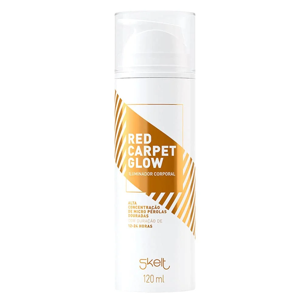 Skelt Iluminador Corporal 120ml | Maquiagem Corporal, Pele Dourada e Iluminada, Duração de 12 a 24 Horas, Disfarça Imperfeições | Todos os Tipos de Pele