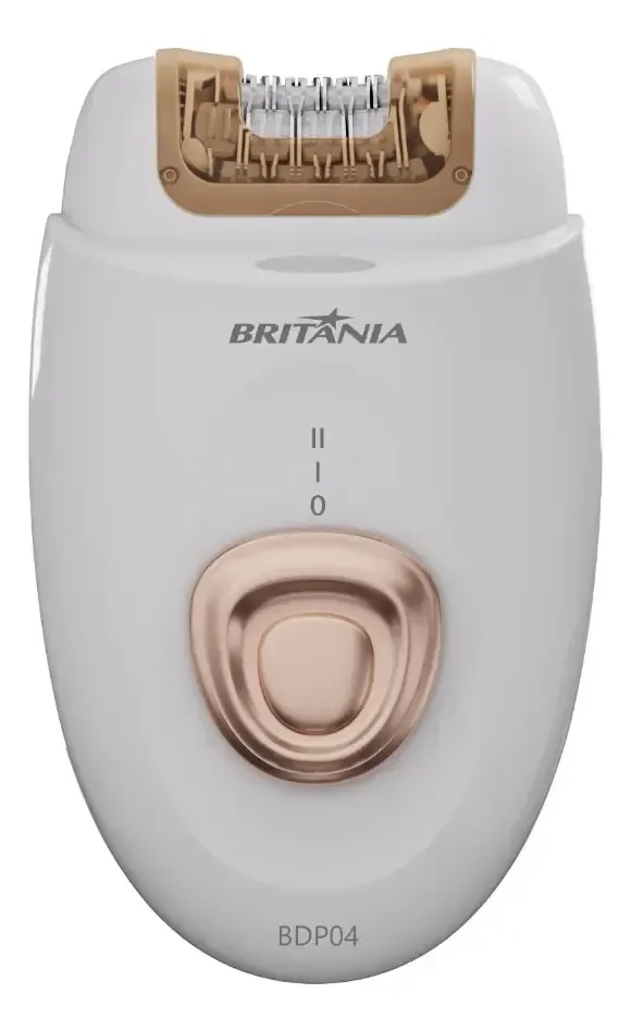 Depilador Britânia Bivolt 4 Acessórios Bdp04 Branco