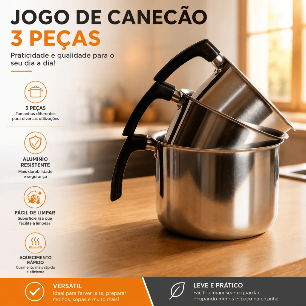 jogo canecao leiteira fervedor cafe leite aluminio polido cabo baquelite e suas variações
