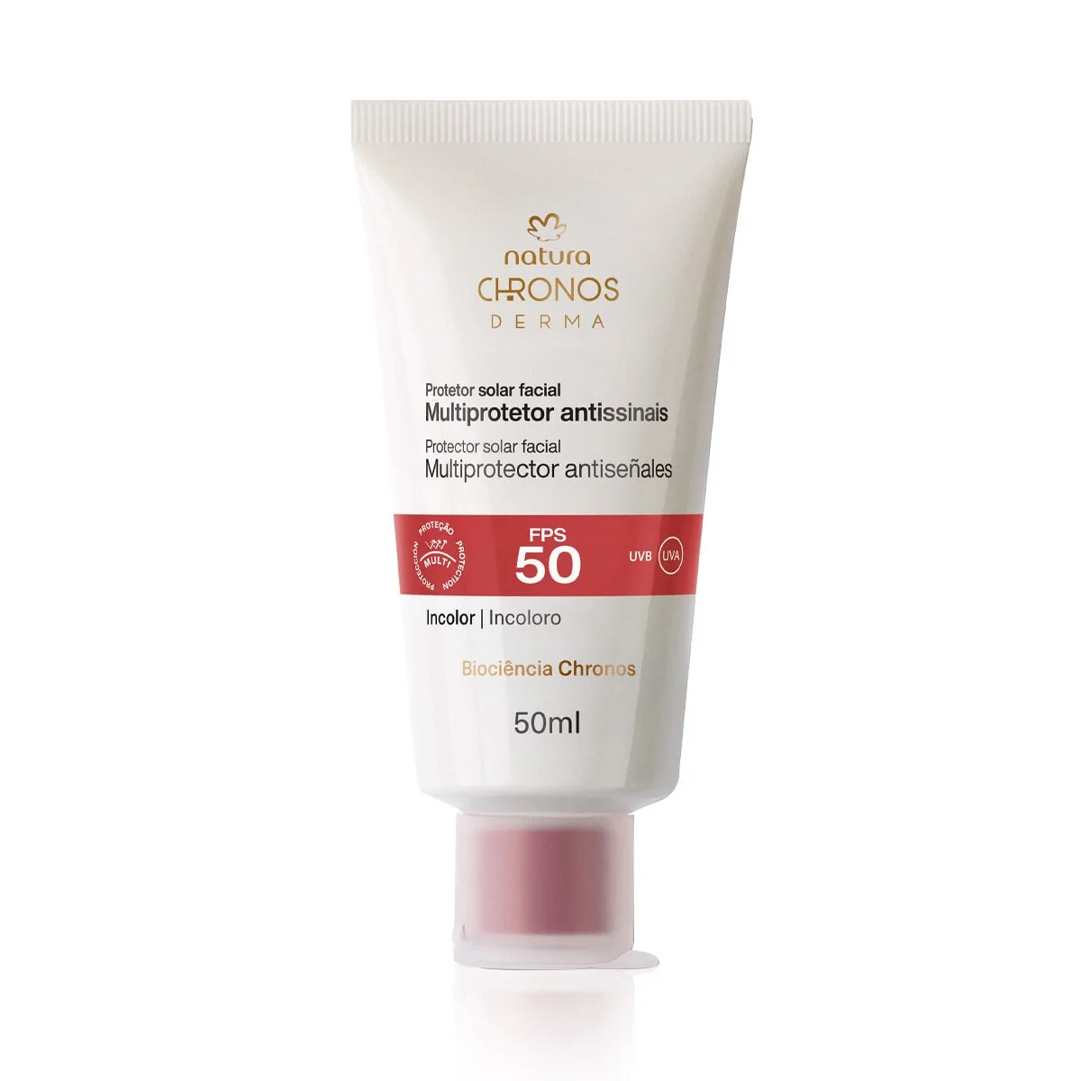 Multiprotetor Antissinais FPS 50 FPUVA 18 Chronos Derma