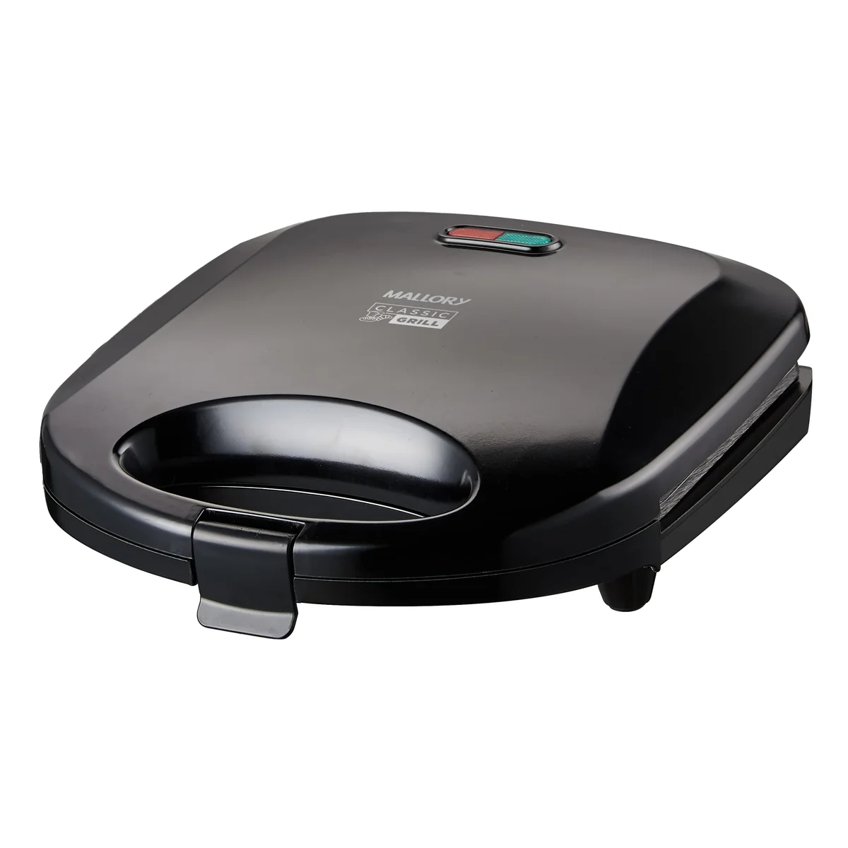 Sanduicheira Elétrica Mallory Classic Grill – 2 em 1, Grelha e Assa Pães, Carnes, Peixes e Legumes, Placas Antiaderentes, Luzes LED- 220V