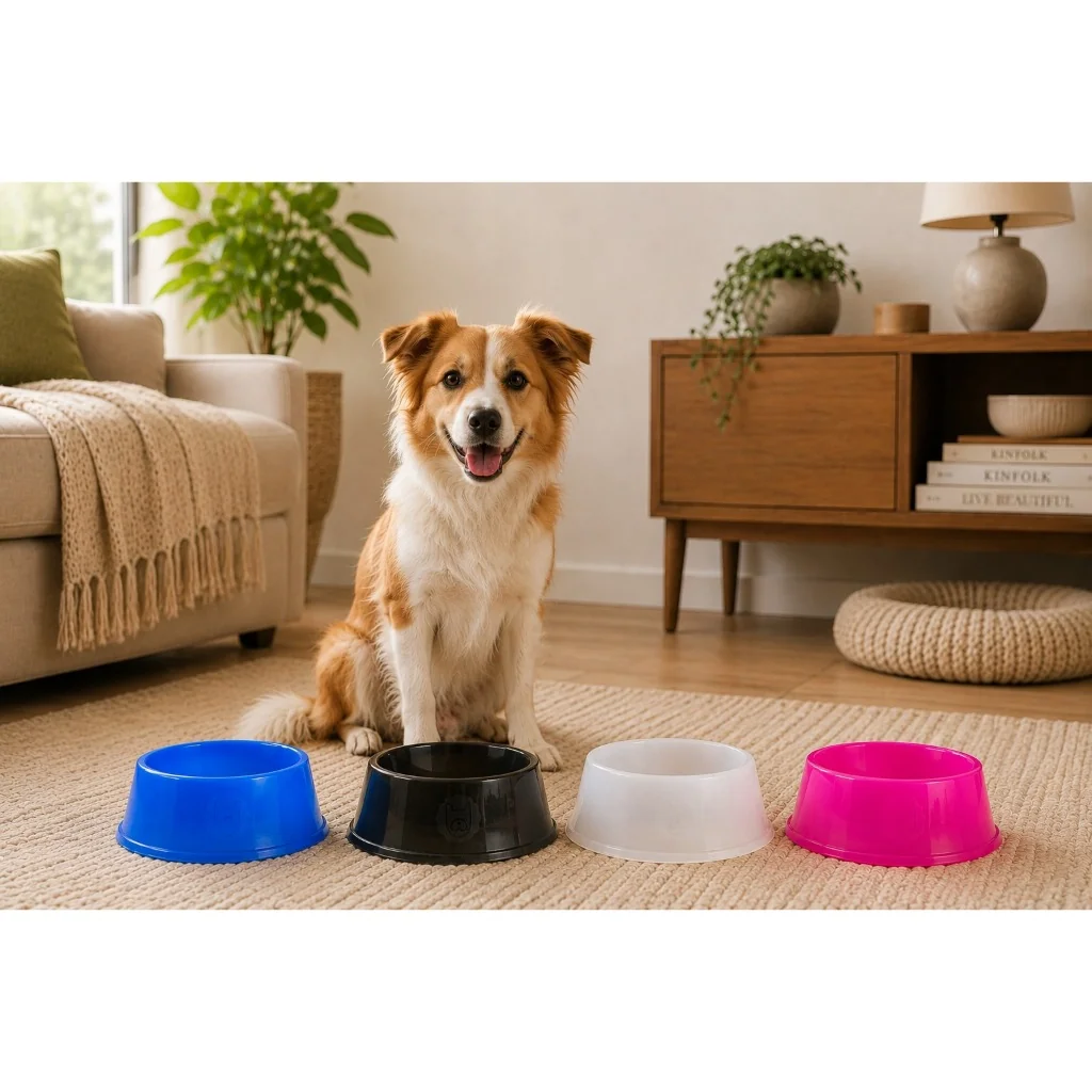 Comedouro ou Bebedouro para Ração ou Água Tamanho M 750ml para Cães de Porte Médio Cores BPA Free