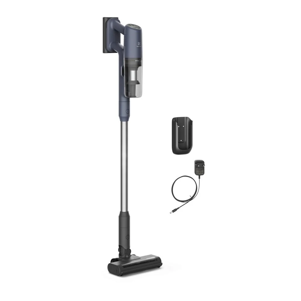 Electrolux Aspirador de Pó Vertical Sem Fio Ergorapido Experience 3 em 1 Cyclonic Power 30 min Azul PTEC101 Bivolt