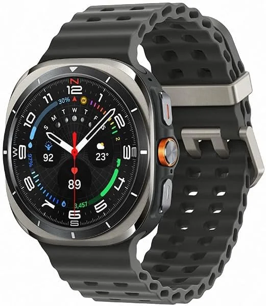 Samsung Galaxy Watch Ultra 2025 Smartwatch 47mm LTE, Galaxy AI, Titânio Aeroespacial, Titânio Cinza