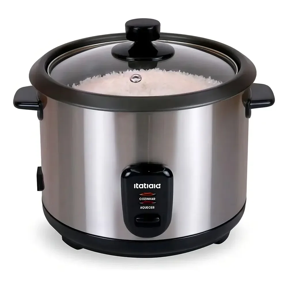 Panela De Arroz Elétrica 8 Xícaras Midi - Itatiaia Preto 127v