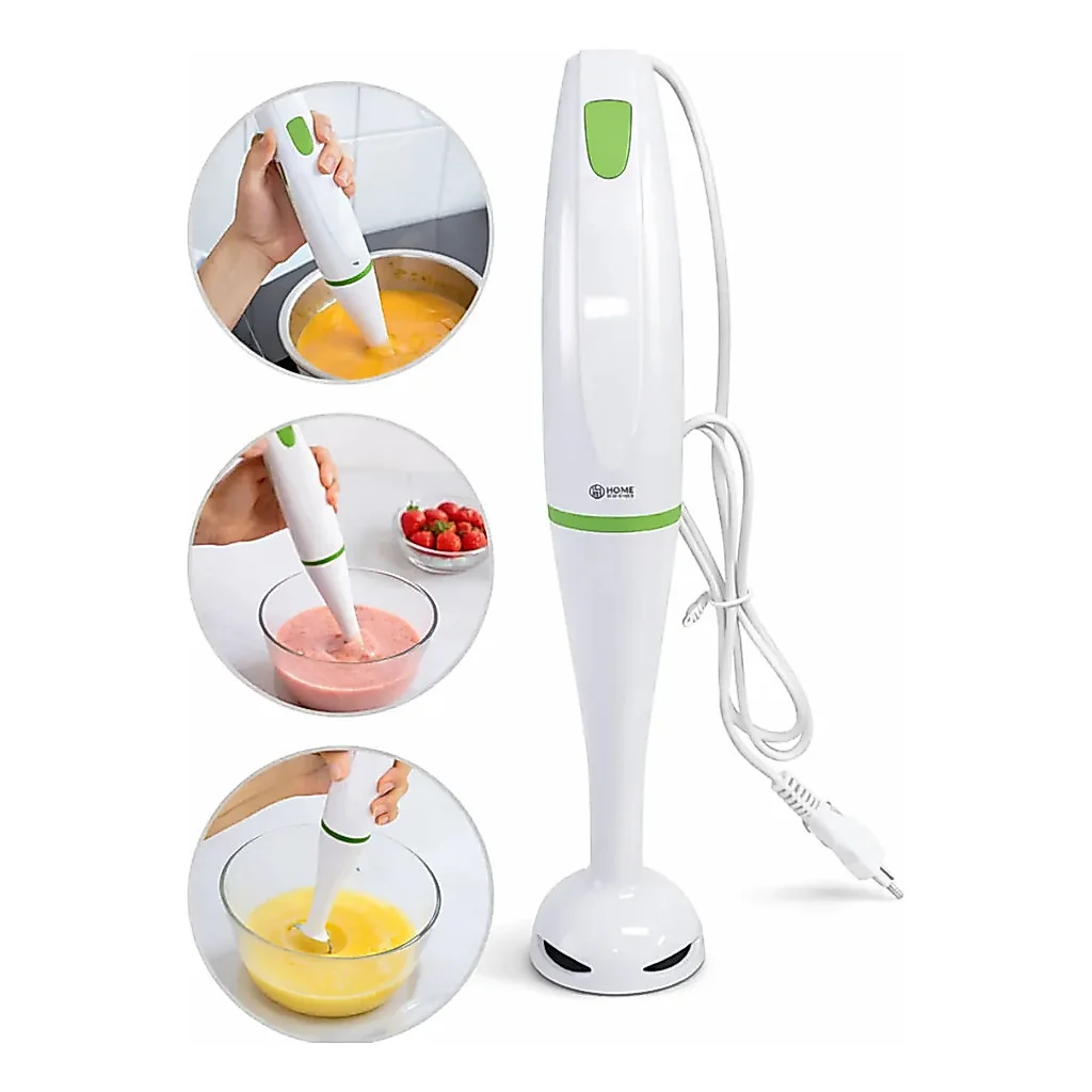 Mixer Elétrico Potente Liquidifciador de Mão Para Vitaminas Batidas Tritura Alimentos Cozinha 110V