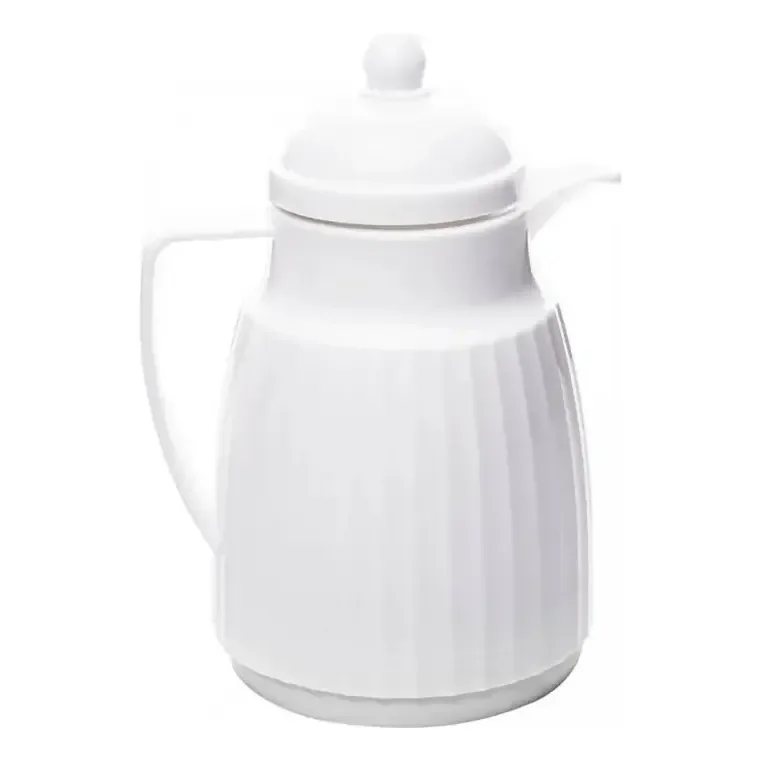 Garrafa Termica De Plastico Essencia Branca 300ml - Wolff Cor Branco