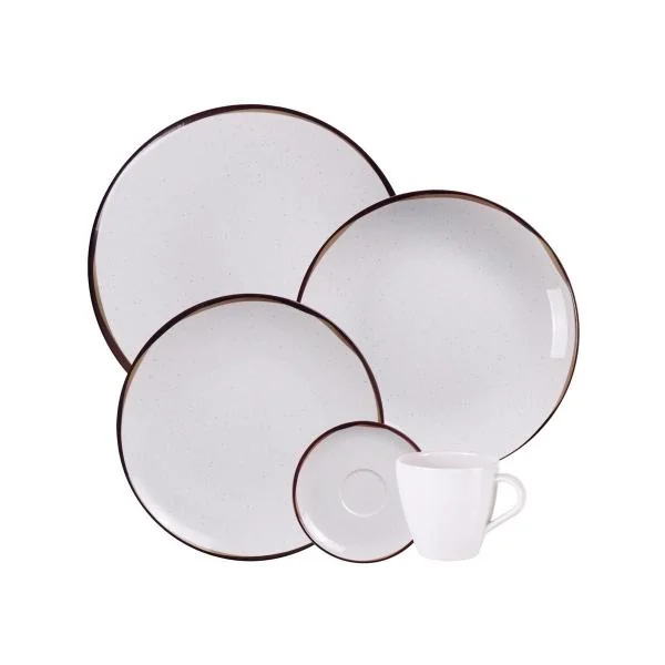 Jogo de Jantar Canyon Porcelana Decorada 20 Peças Tramontina