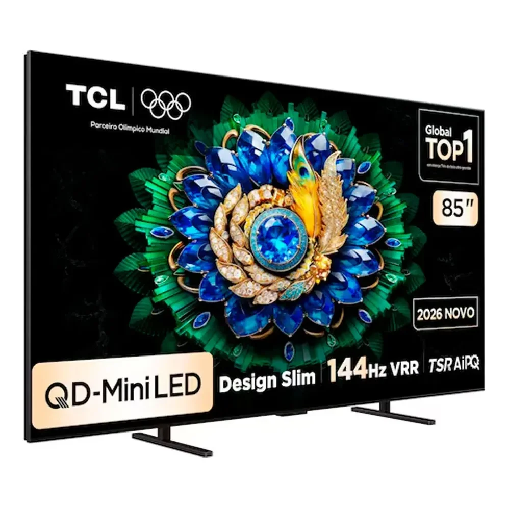 Smart Tv 85a400m 85 Polegadas Qd-mini Led 4k Uhd 144hz Tcl