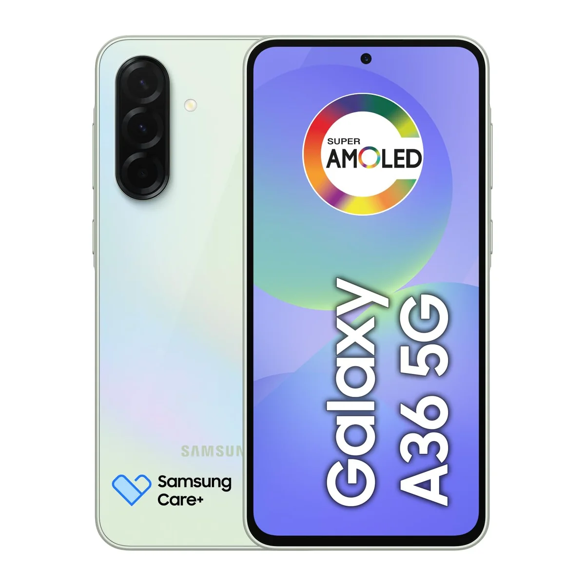 Celular Samsung Galaxy A36 5G 128GB, 6GB RAM, Câmera 50MP, IP67, Super AMOLED 6.7", Recursos AI, Verde