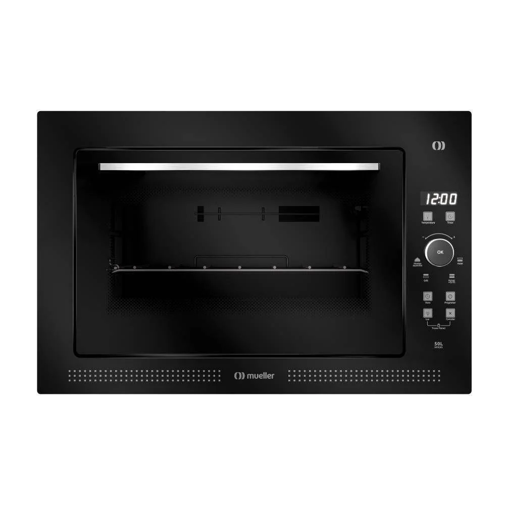 Forno Elétrico de Embutir Mueller 50L Preto 220V MFE50L