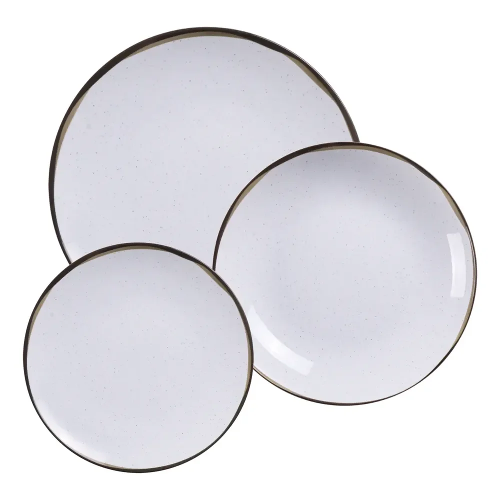 Aparelho De Jantar Canyon Porcelana -  12 E 18 Peças 12 Peças