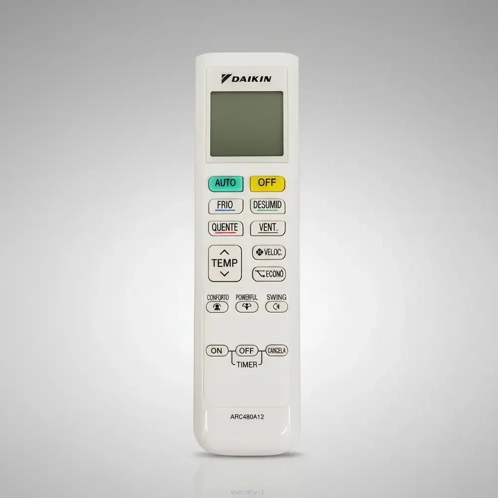 Controle Ar Condicionado Daikin Inverter Arc480a1 B Branco