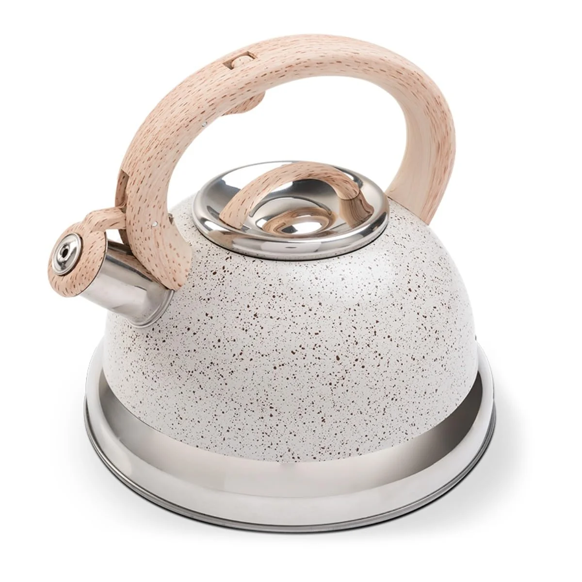 Brinox - Chaleira com Apito 2,7L com Indução Roma - Vanilla