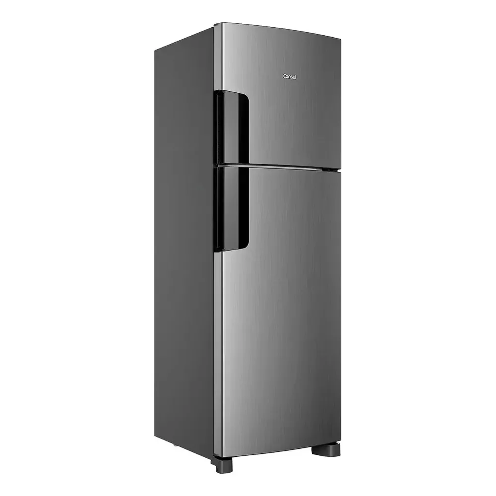 Geladeira Consul Frost Free 377 Litros Duplex Inox - Crm44mk 220v