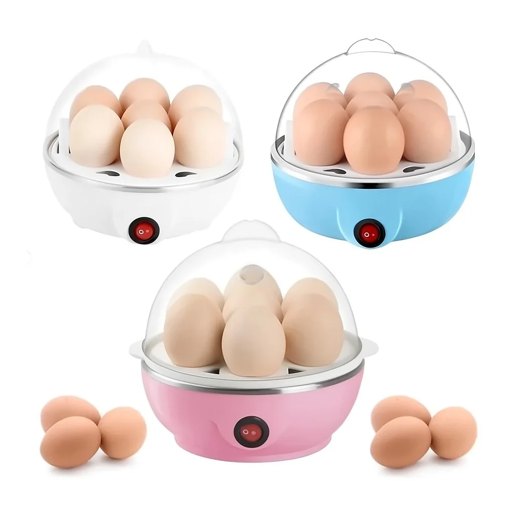 Cozedor de Ovos Elétrico 110V – Portátil a Vapor para Cozinha Envio Imediato