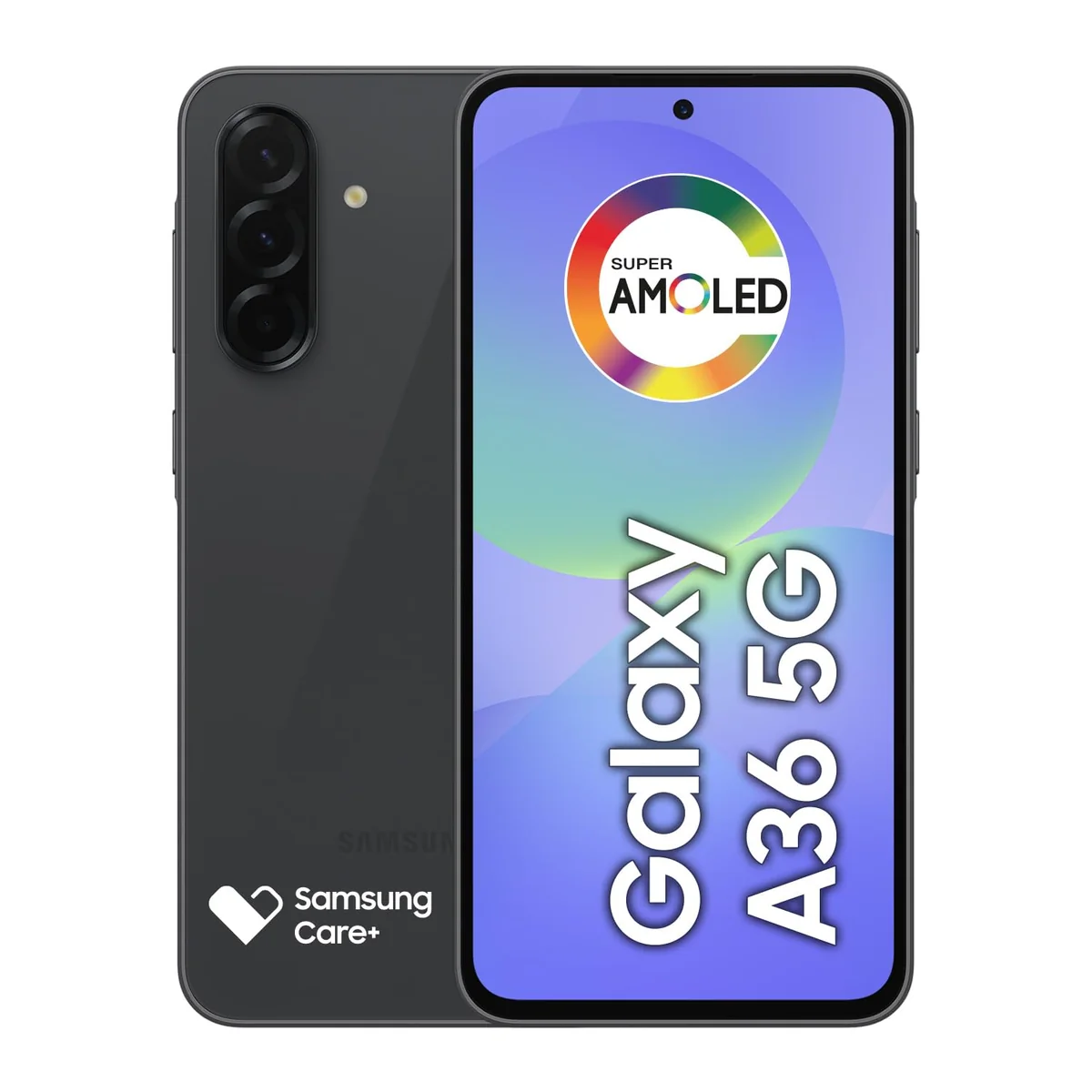 Celular Samsung Galaxy A36 5G 256GB, 8GB RAM, Recursos AI (Preto)