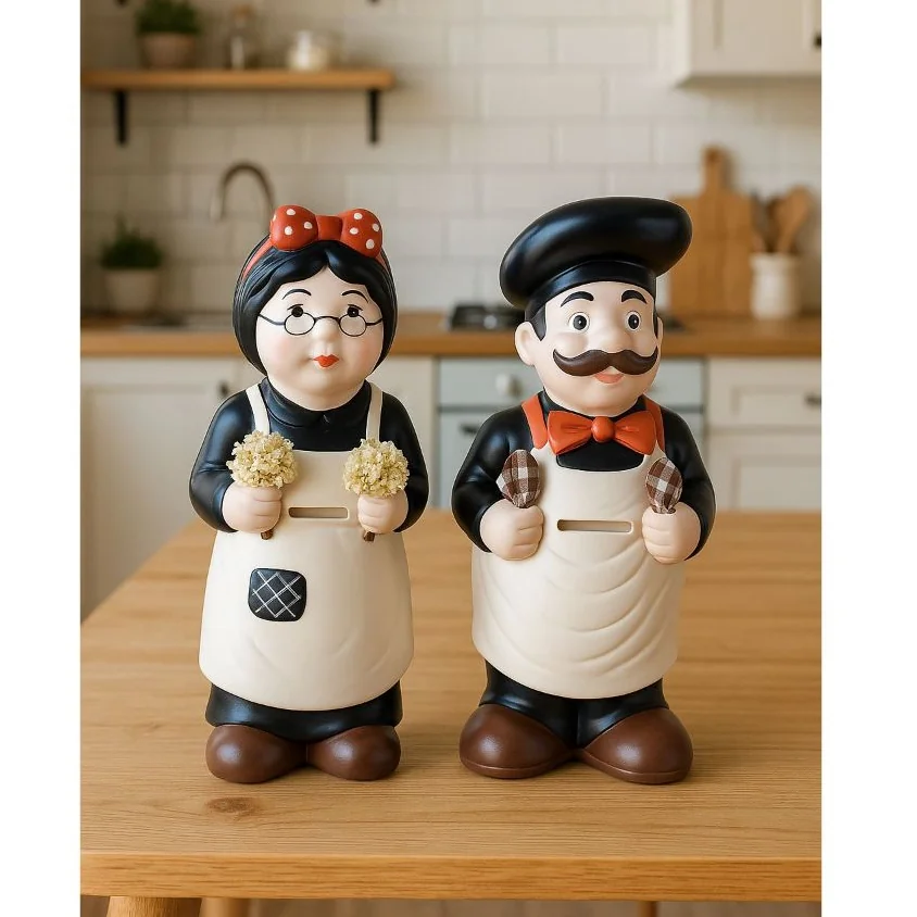 Casal De Cozinheiros Enfeites De Cozinha Dias Das Maes