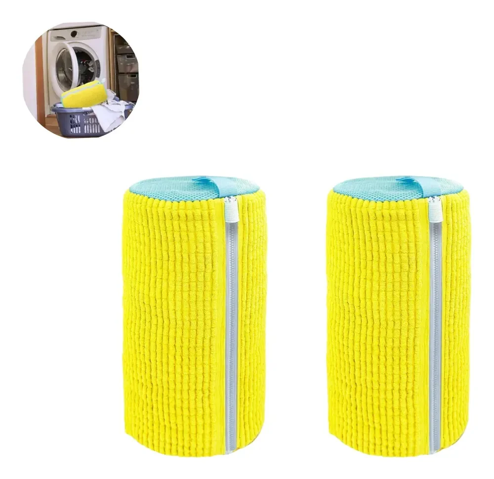 Kit 2 Sacos Para Lavar Sapatos Na Máquina De Lavar