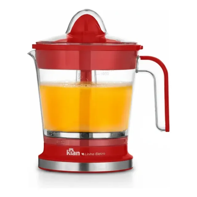 Espremedor Laranja Turbo Fruta Suco 1,2 Litros 50w Dois Cone!