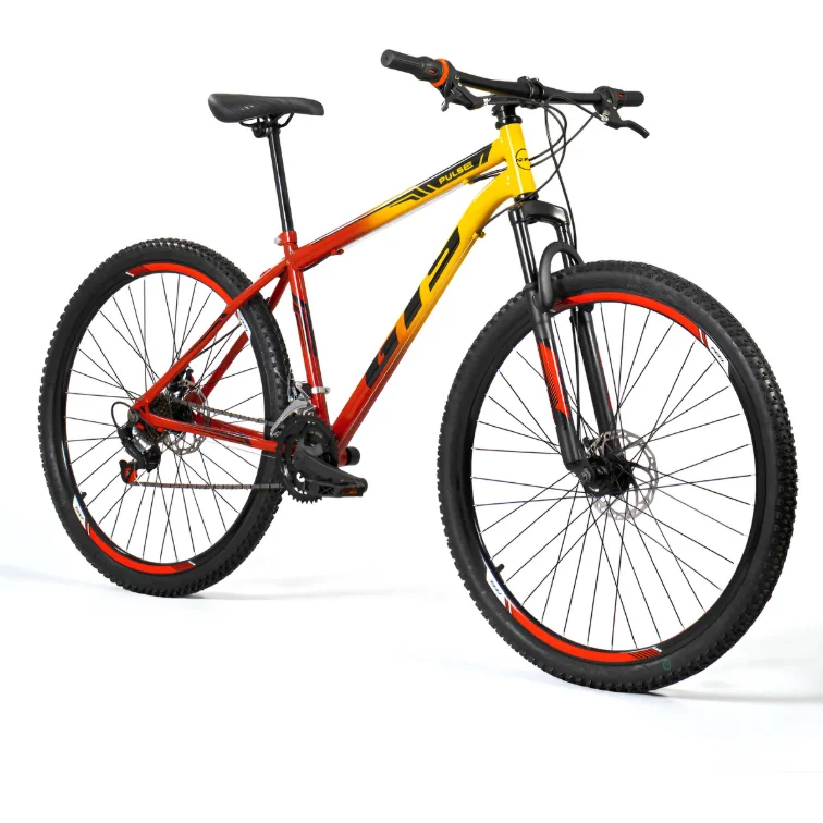 Bicicleta Aro 29 Aço Carbono Gts Pulse  24v Suspensão