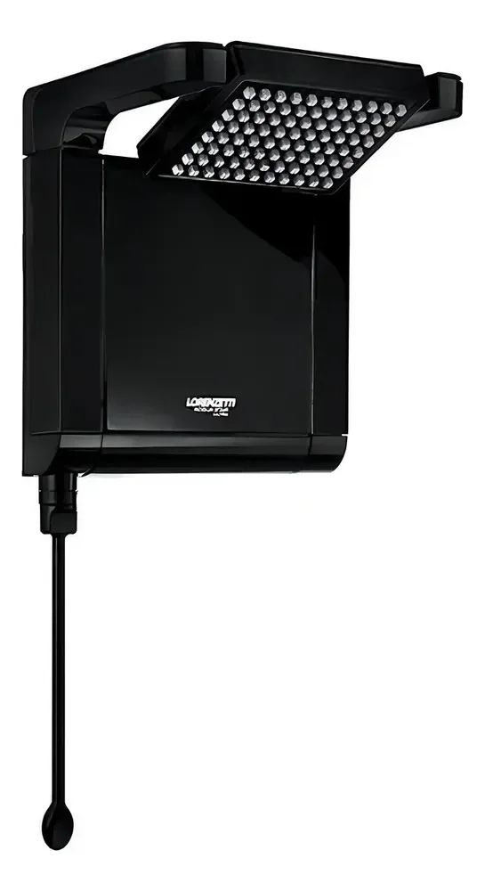 Chuveiro elétrico de parede Lorenzetti Acqua Ultra Star preto 5500W